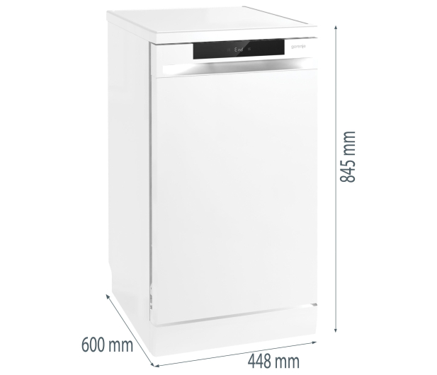 GORENJE GS541D10W 44,8cm 11kpl. TotalDry - automatyczne otwieranie drzwi Total AquaStop - 1352622 - zdjęcie 5